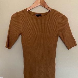 Express ribbed sweater
